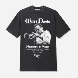 Butter Goods x Miles Davis - Sketches Of Spain Tee - Washed Black