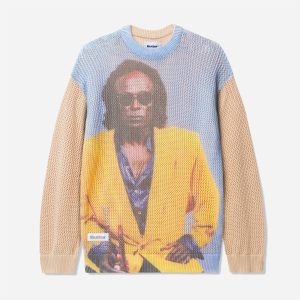 Butter Goods x Miles Davis - Miles Knit Sweater - Cream