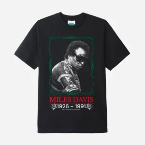 Butter Goods x Miles Davis - Thanks Tee - Black