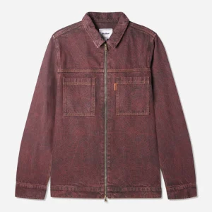 Butter Goods - Overdye Web Denim Jacket - Brick