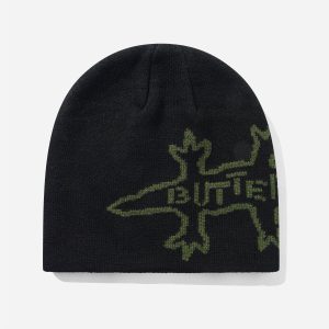 Butter Goods - Reptile Skully Beanie - Black