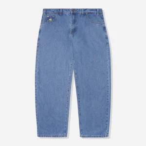 BUTTER GOODS - SANTOSUOSSO DENIM JEANS (BAGGIEST) - WASHED INDIGO