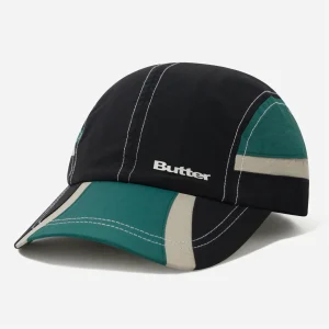 BUTTER GOODS - Swift 4 Panel Cap - Black