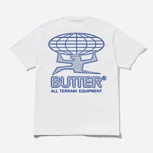 Butter Goods - Terrain Tee - White Blue