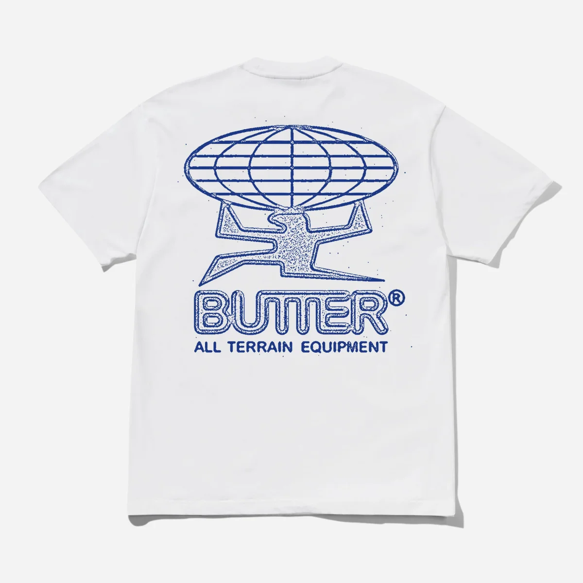 Butter Goods - Terrain Tee - White Blue – Image 2