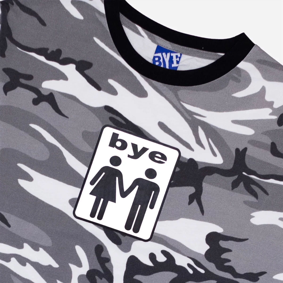 Bye Jeremy Couple Longsleeve T-shirt - Camo – Image 3