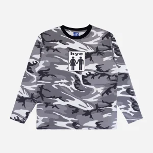 Bye Jeremy Couple Longsleeve T-shirt - Camo