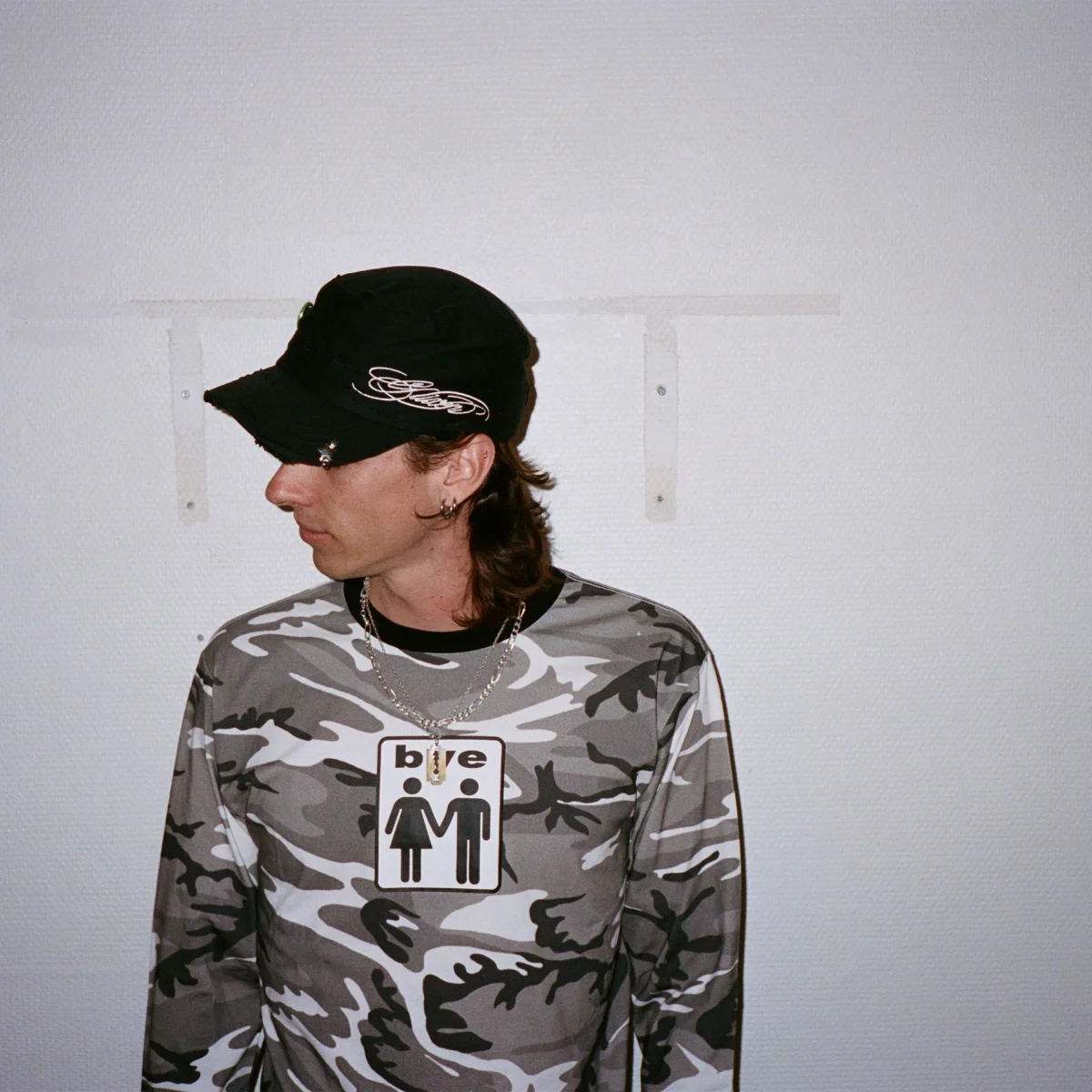 Bye Jeremy Couple Longsleeve T-shirt - Camo – Image 5