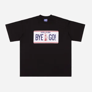 Bye Jeremy - Go Tee - Black