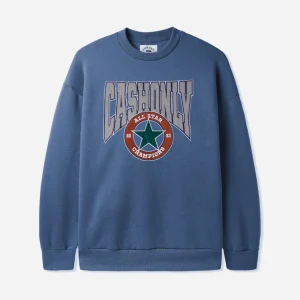 CASH ONLY - ALL STAR APPLIQUE CREWNECK - SLATE