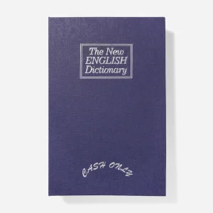 CASH ONLY - DICTIONARY STASH BOX - Navy