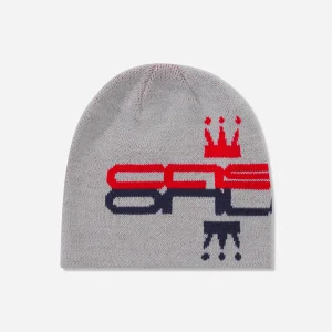 Cash Only - Crown Skully Beanie - Grey