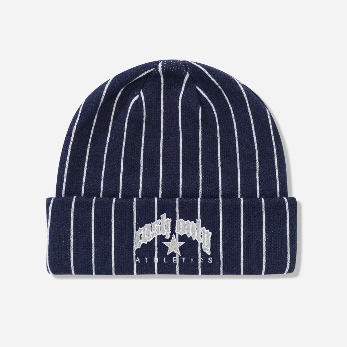 Cash Only - Pinstripe Beanie - Navy – Image 2