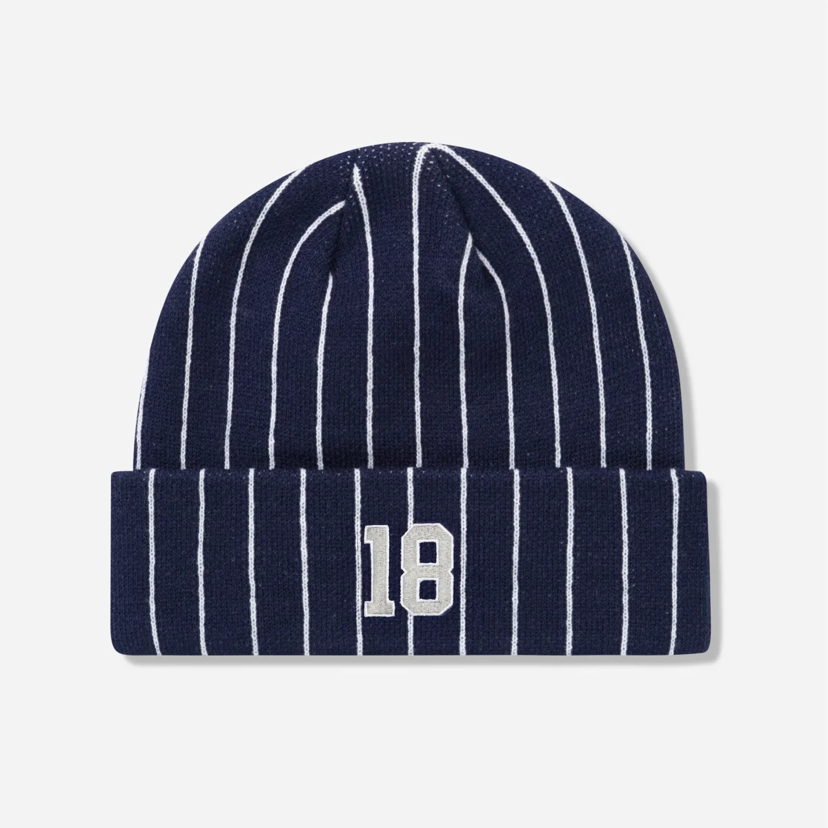 Cash Only - Pinstripe Beanie - Navy – Image 3