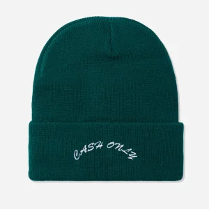 CASH ONLY - LOGO BEANIE - Forest