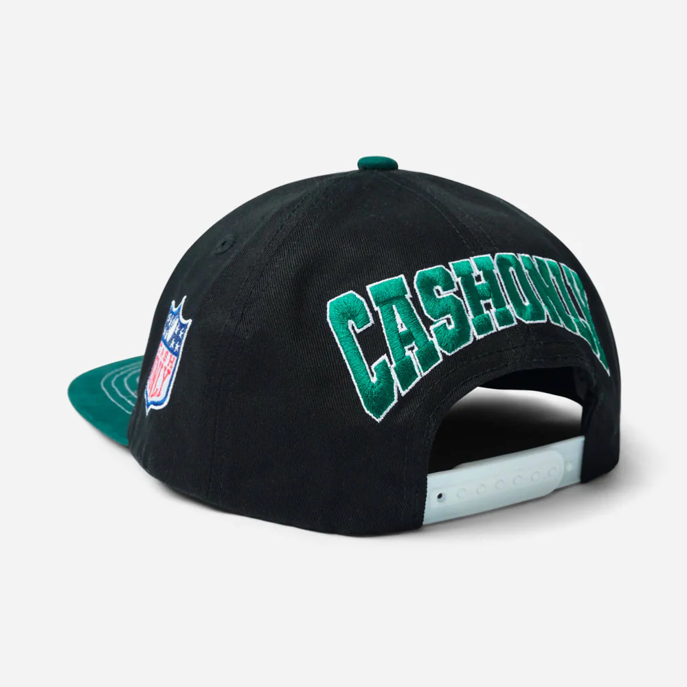 CASH ONLY - LEAGUE SNAPBACK CAP - Black – Image 3