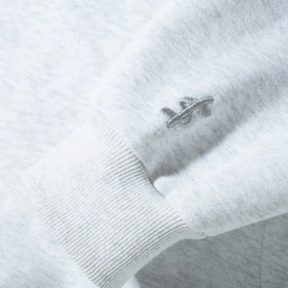 CASH ONLY - SPELL OUT PULLOVER HOOD - ASH GREY – Image 6