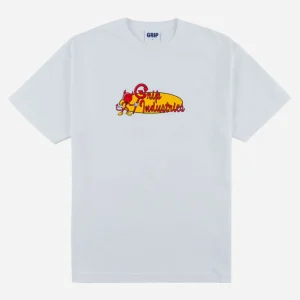 CLASSIC GRIP - GRIP INDUSTRIES T-SHIRT - White