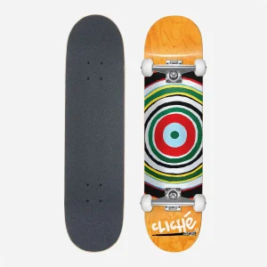 Cliché - Painted Circle Complete Skateboard - Multi