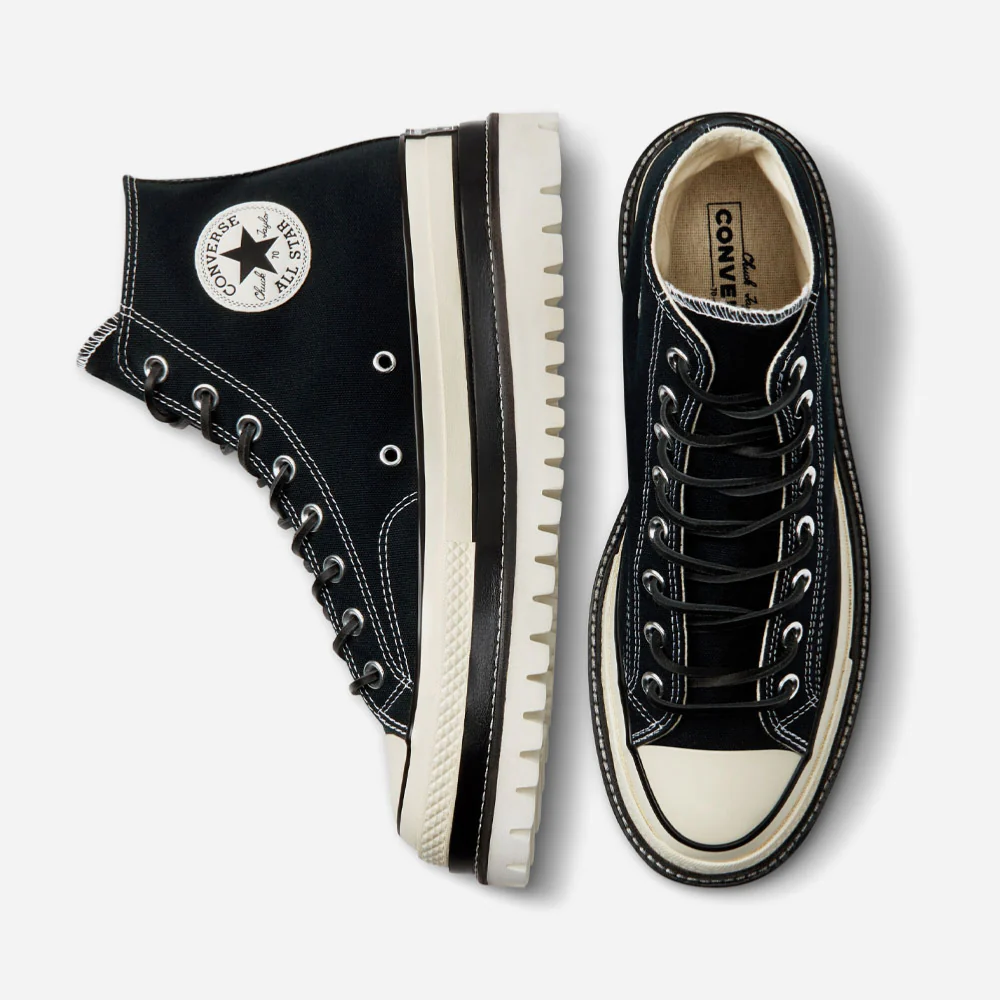 CONVERSE - CHUCK 70 LTD LUGGED PLATFORM - Black – Image 5