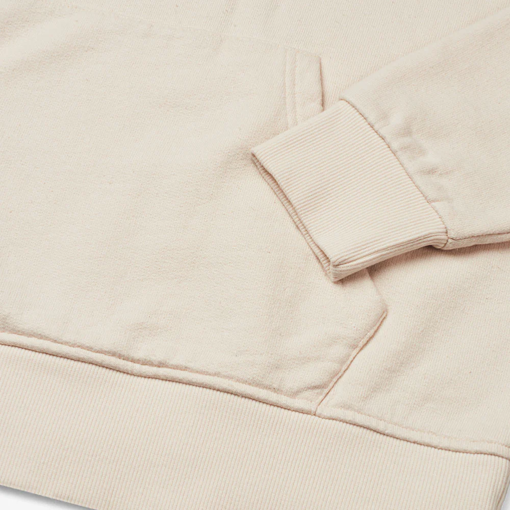 DEUS EX MACHINA - TRUE ROMANCE HOODIE - White Sand – Image 5