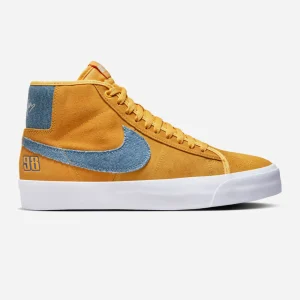 NIKE SB - BLAZER MID x GRANT TAYLOR - University Gold - Game Royal