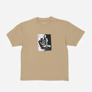 DANCER - HEART TEE - Khaki