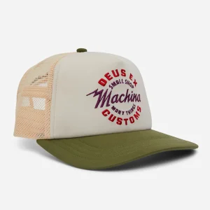 DEUS EX MACHINA - AMPED CIRCLE TRUCKER  - Cream