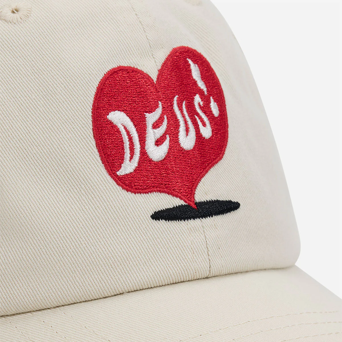 Deus Ex Machina - Deep Cut Dad Cap - White – Image 4