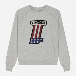 Sweatshirt Deus Ex Machina One More Marle Crew - Light Grey