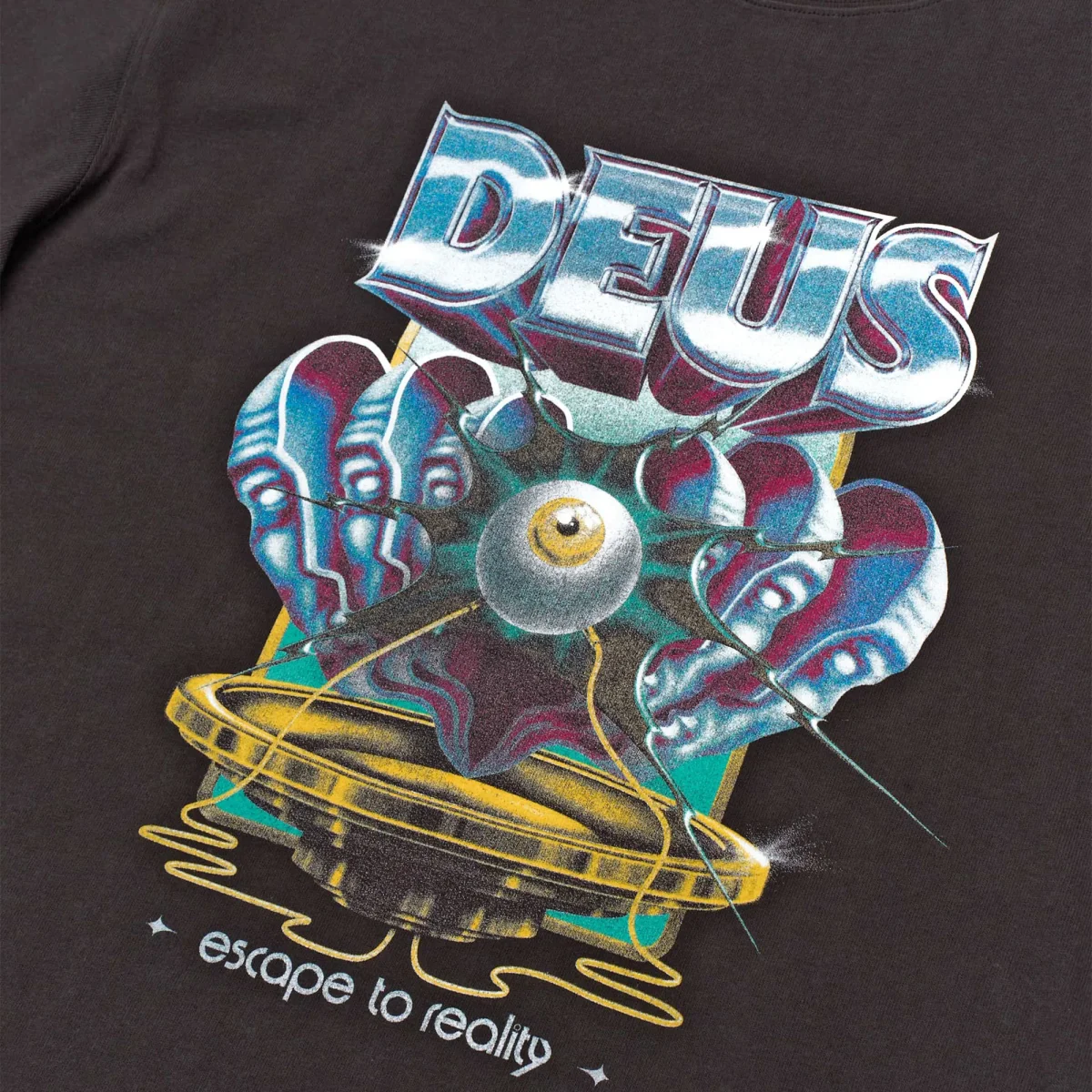 Deus Ex Machina - Great Escape Tee - Anthracite – Image 3