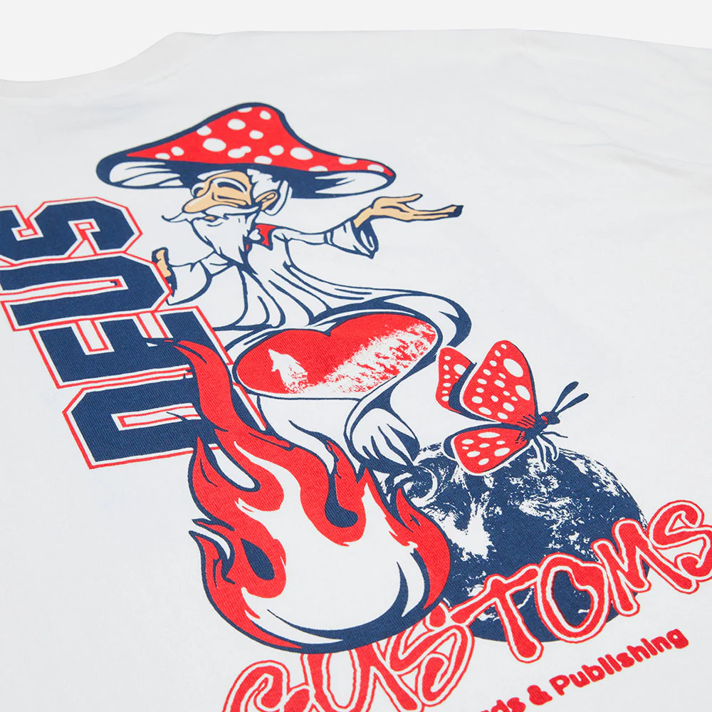 DEUS EX MACHINA - PUFFY LOVE TEE - White – Image 5