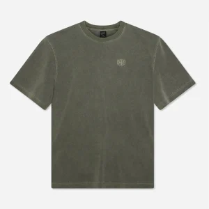Deus Ex Machina - Shield Garment Dyed Tee - Cypress Green