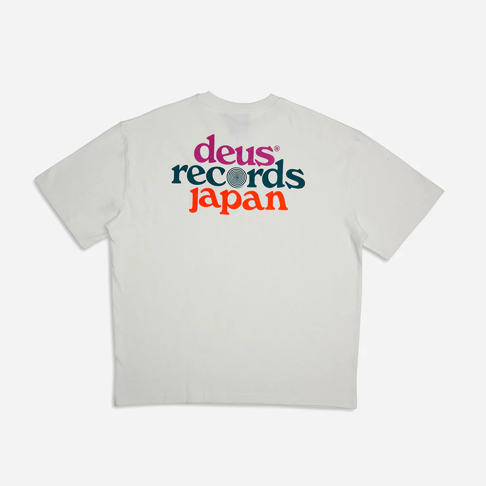 DEUS EX MACHINA - STRATA OVERSIZE TEE - Vintage White – Image 2