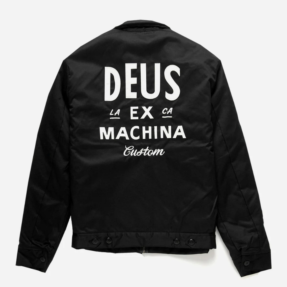 Deus Ex Machina - Workwear Jacket - Black – Image 2