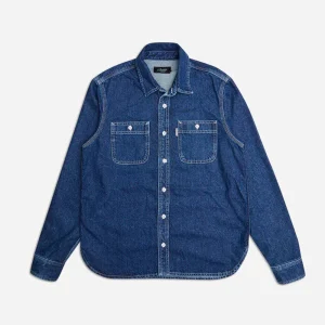 DEUS EX MACHINA - BOSTON DENIM SHIRT - Blue Indigo