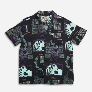 DEUS EX MACHINA - PRIMITIVE SS SHIRT - Black