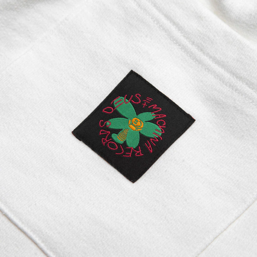 DEUS EX MACHINA - TRUE ROMANCE TRACKIE PANT - Vintage White – Image 9