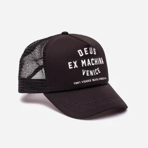 Deus Ex Machina - Venice Address Trucker - Black