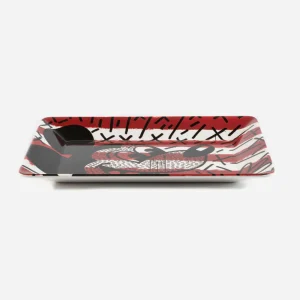 DIAMOND - RED STRIPES KEY TRAY - Multi