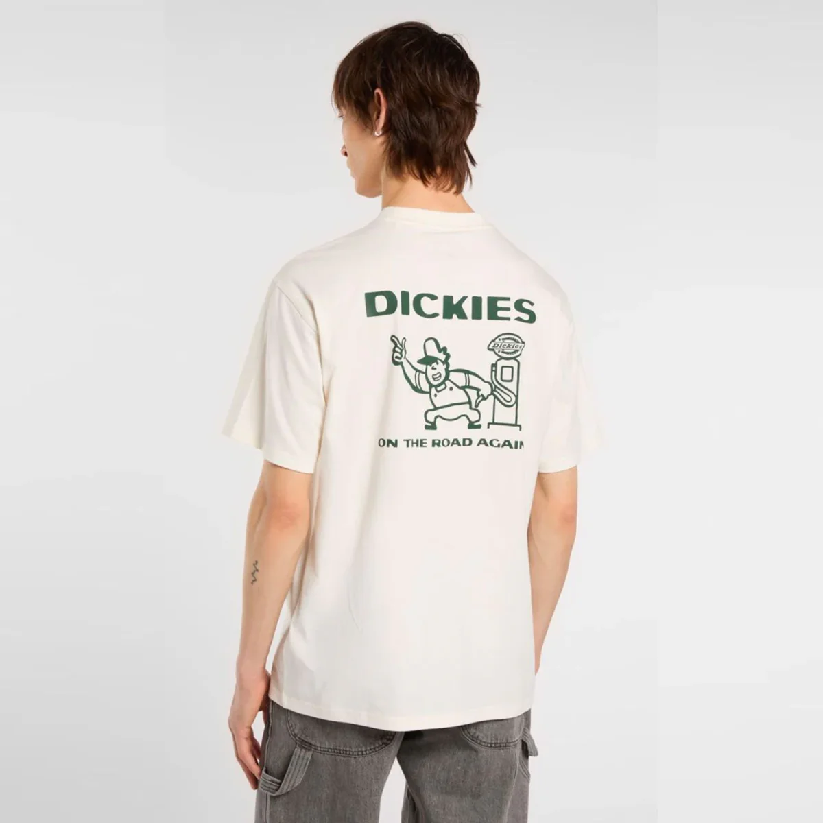 Dickies - BURNS TEE SS - Egret – Image 3