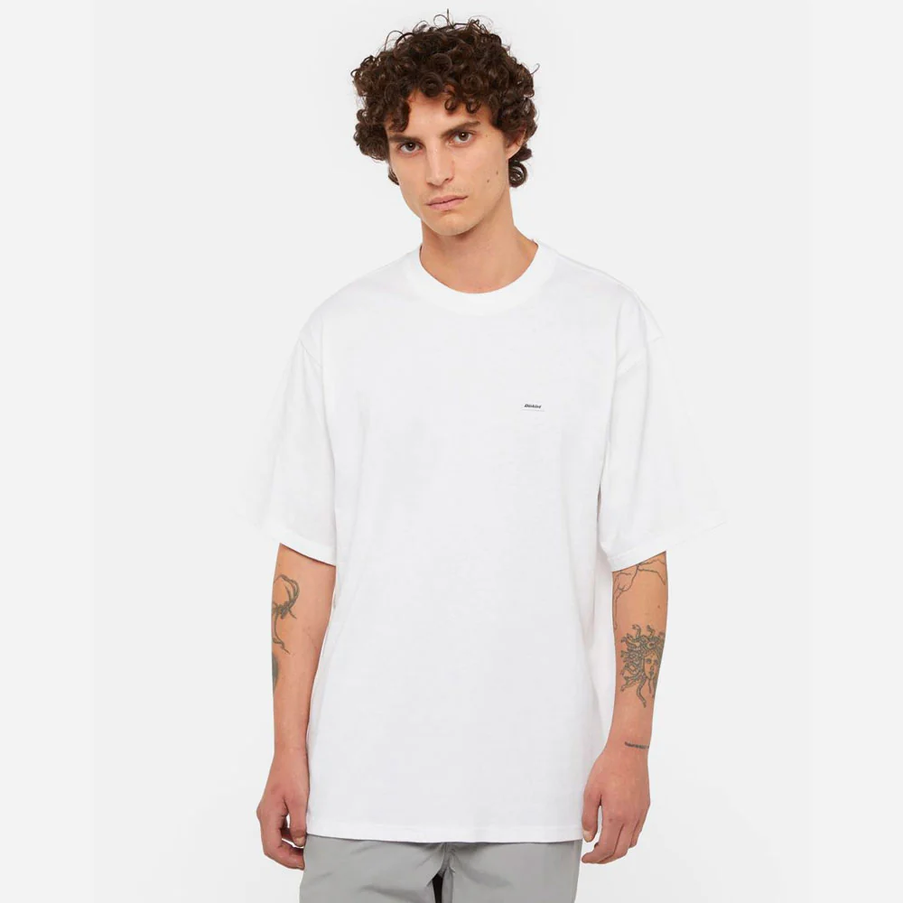 DICKIES - CLANCY HEAVYWEIGHT TEE - White – Image 4
