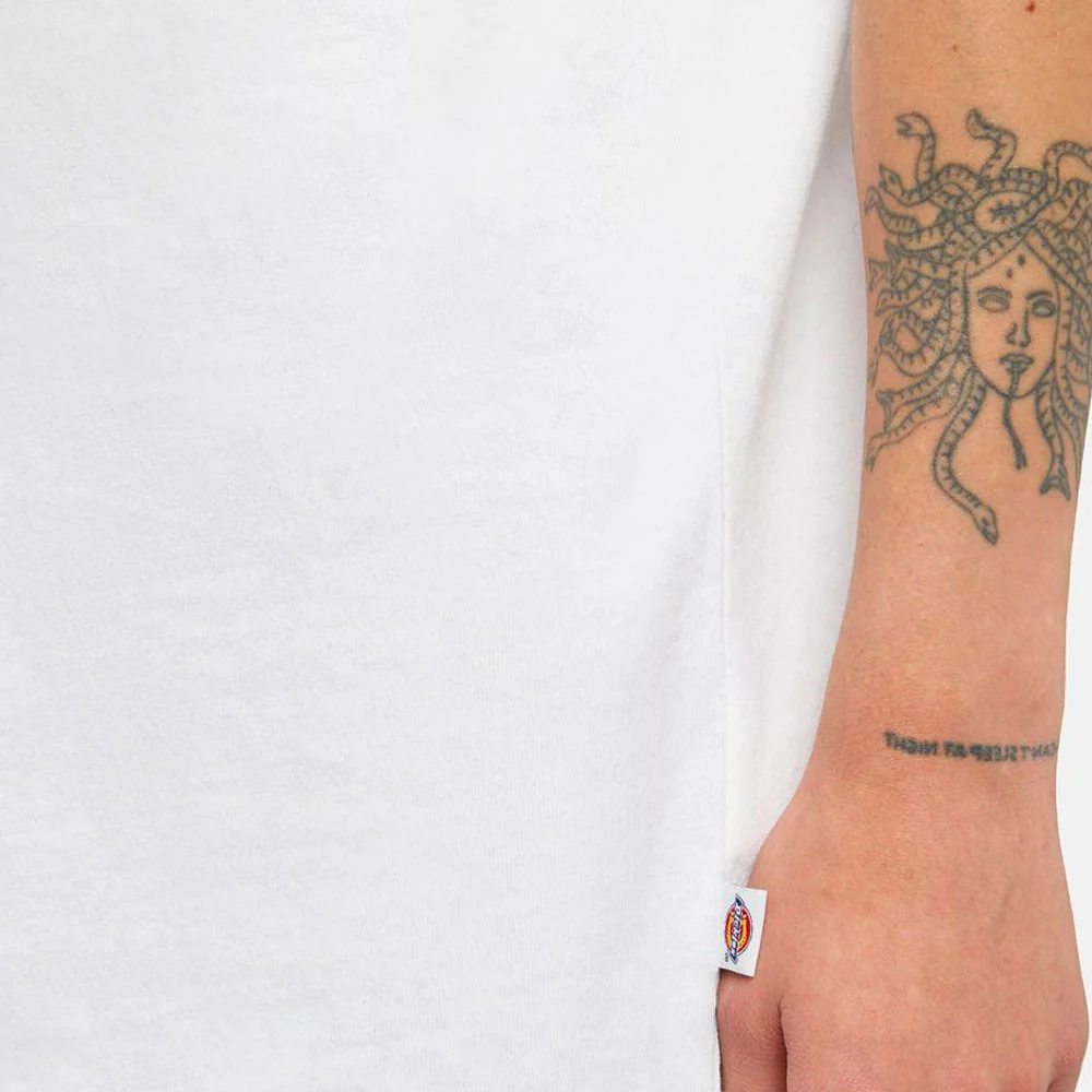 DICKIES - CLANCY HEAVYWEIGHT TEE - White – Image 6
