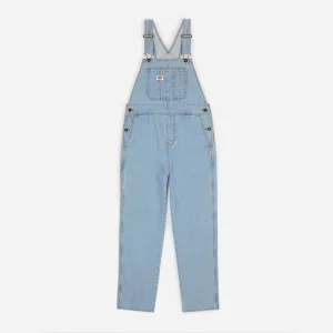 DICKIES - WOMEN CLASSIC DENIM BIB - VINTAGE  BLUE