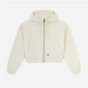 Dickies W - Corduroy Hooded Jacket - Whitecap
