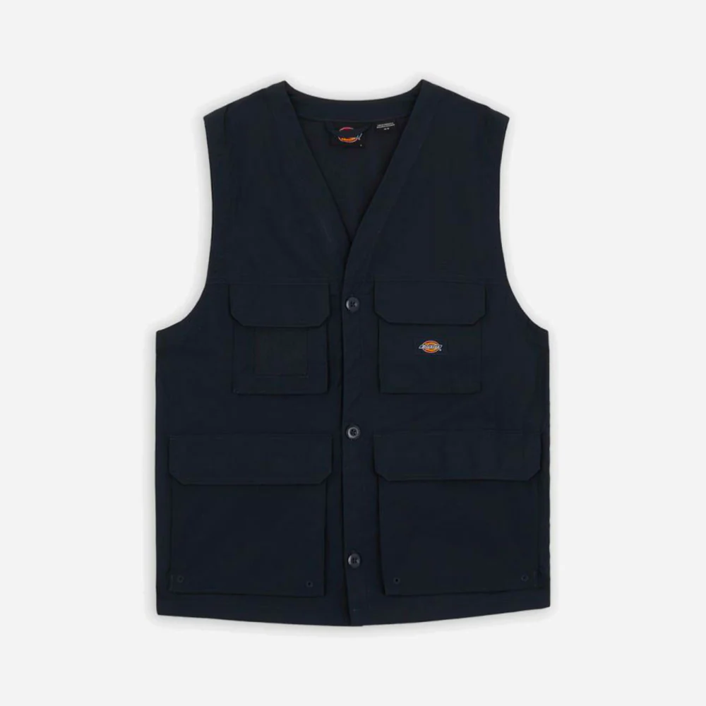 DICKIES - FISHERSVILLE VEST - Dark Navy