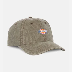 DICKIES - HARDWICK DUCK CANVAS CAP - Dark Brown