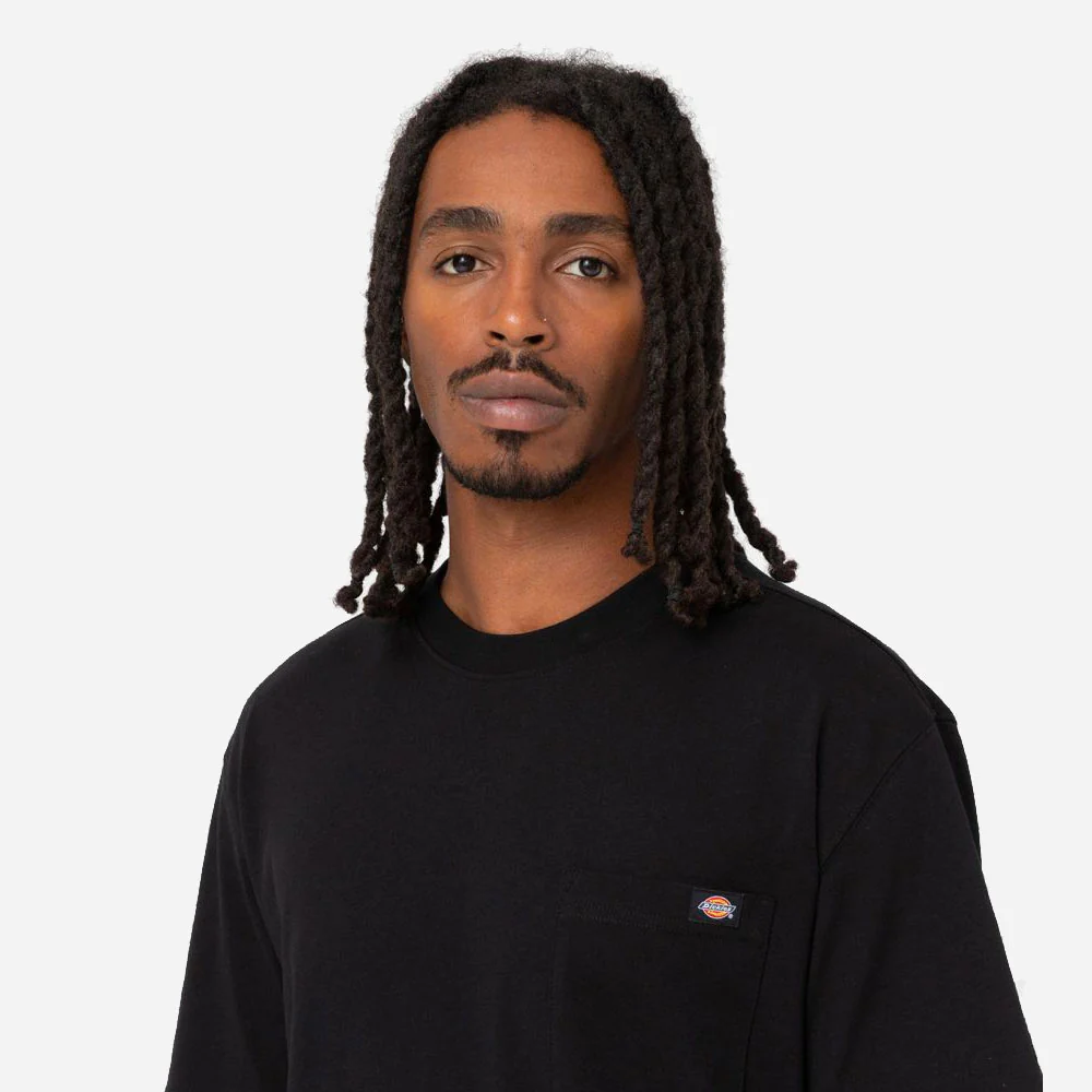DICKIES - LURAY POCKET TEE SS - Black – Image 4