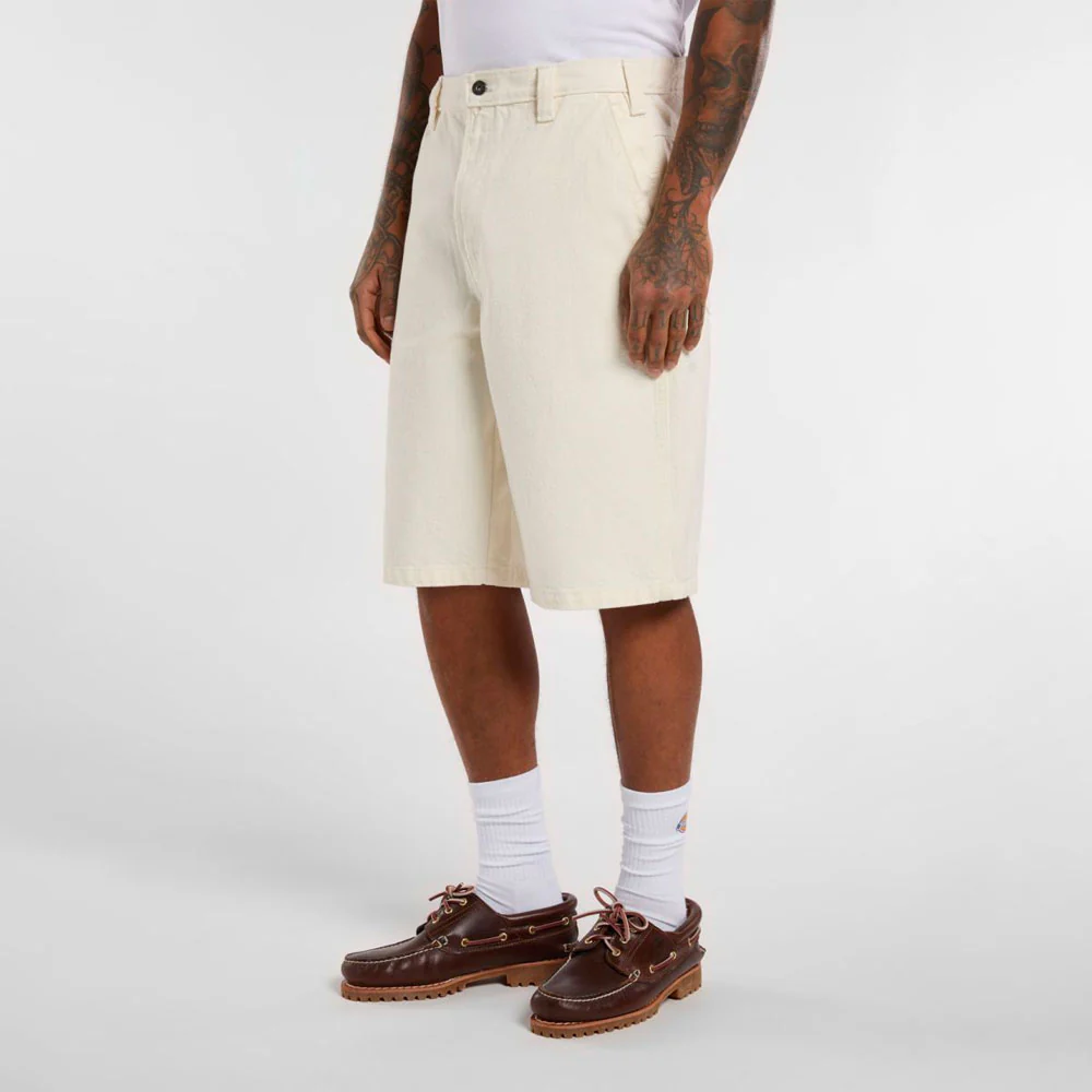 DICKIES - MADISON DENIM SHORT - Ecru – Image 6
