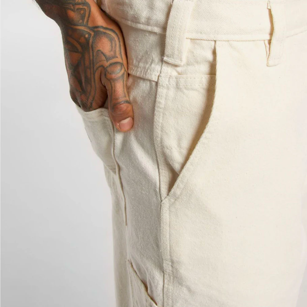 DICKIES - MADISON DENIM SHORT - Ecru – Image 7
